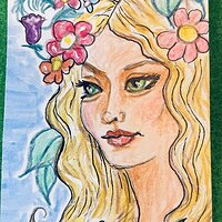 FLORA, Roman goddess of flowers