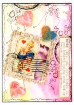 Lucky Queen of Hearts-faux postage stamp atc.jpg