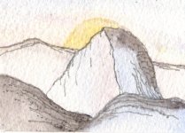 Sunrise Over Half Dome, Yosemite, CA.jpg