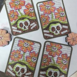 For the Springtime Skeletons Swap