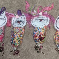 Springtime Dotee dolls