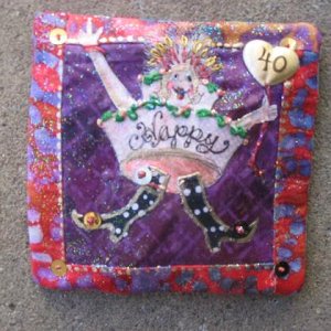 Chunky fabric, Birthday