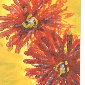 Abstract Flower 8 with Love