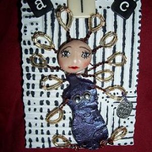 atc made with love art doll