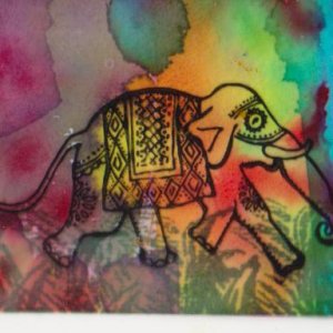 Decorated Elephants