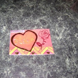 Mixed Media hearts4