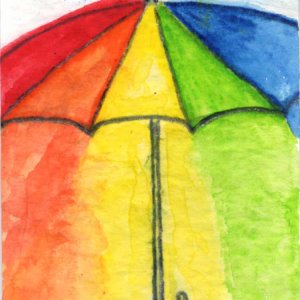 Rainbow Umbrella