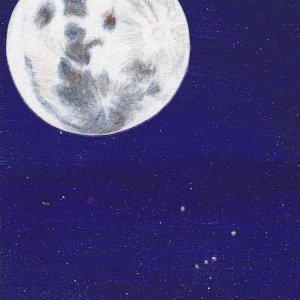 The Moon and Orion