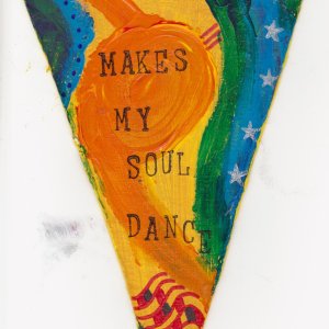Mixed Media Art Penants