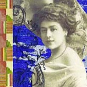 vintage photo collage
