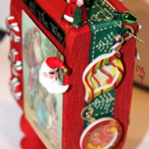 Christmas ATB's - Artist Trading Blocks
