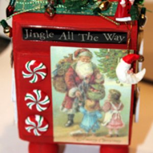 Christmas ATB's - Artist Trading Blocks