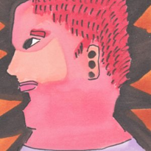 #235 - Laundromat Repair Guy - Abstract Faces