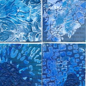 Textured Abtracts-Winter Colors