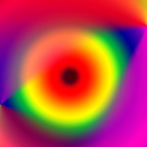 Digital Rainbow Eye #2