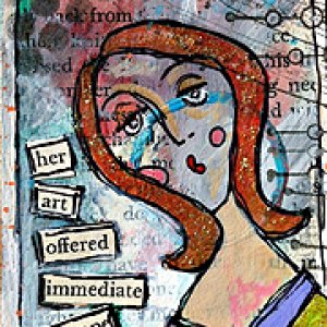 1st Place - 2014 January Found Poetry Monthly ATC Contest