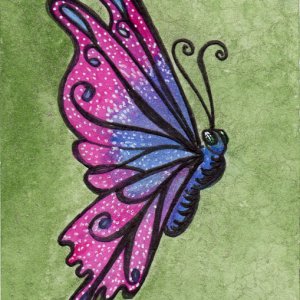 My butterfly for the July contest!