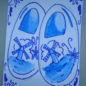 Delfs blue clogs for wolfpax3