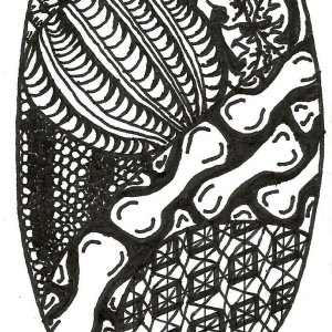 My 1st Zentangle