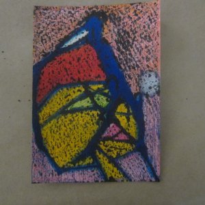 Faces with Wax and Ink