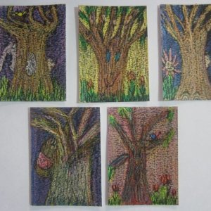 Trees with Faces