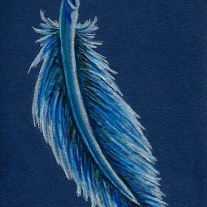 Blue Feather