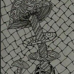 For Jewels' Zentangle Mushrooms and Toadstools swap