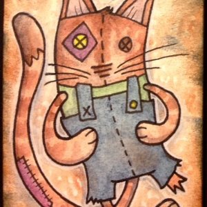 Junker Jane Cat ATCs