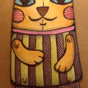 Paper Odd Dolls ATCs