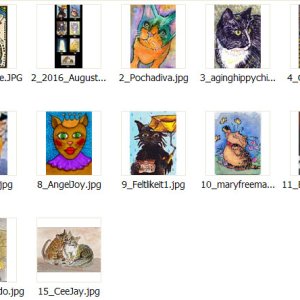2016 August Monthly Contest Entrants
