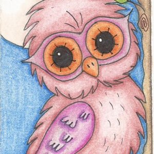 wide-eyed