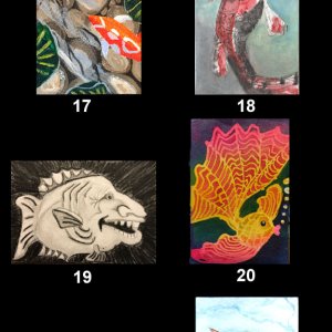 2016 December Monthly ATC Contest - Theme: Fish