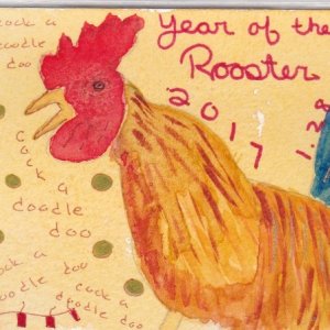 Chinese New Year - Year of the Rooster Swap Cards