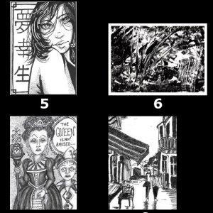 2017 January Monthly ATC Contest - Theme: Black & White