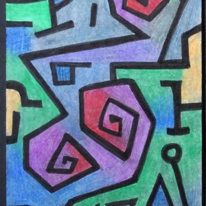 Paul Klee - Heroic Roses