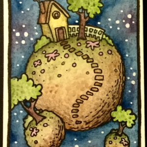 Miniature Planet ATCs