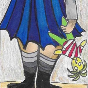 Whimsical Girls and Their Dolls Swap