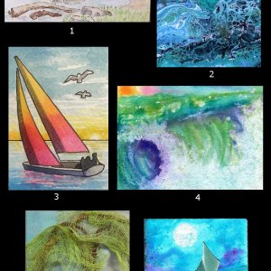 March 2018 ATC Contest~Waterscapes