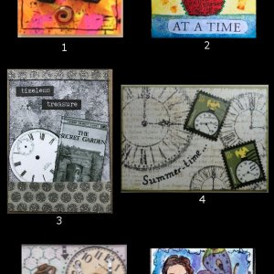 August Monthly ATC Contest: TIME