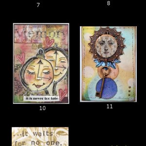August Monthly ATC Contest: TIME