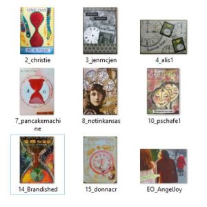 August Monthly ATC Contest: TIME