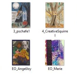 October ATC Contest Entries: HALLOWEEN