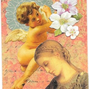 Vintage Angels & Cherubs Collage Swap