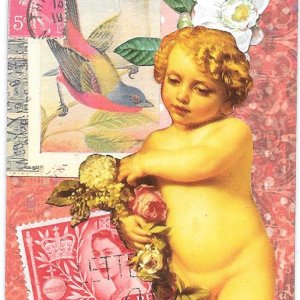 Vintage Angels & Cherubs Collage Swap