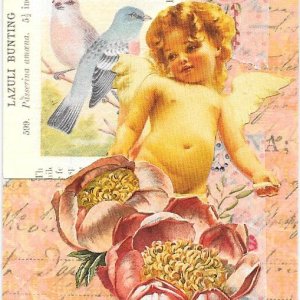 Vintage Angels & Cherubs Collage Swap