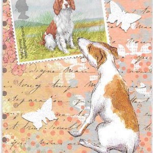 Postage Stamp ATCS Swap - Dogs