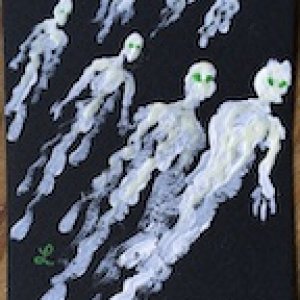 Green-eyed Ghosts