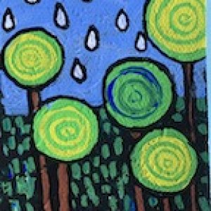 Friedensreich Hundertwasser Inspired Trees