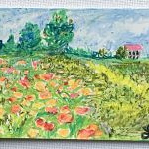 Inspired by Monet Poppyfields