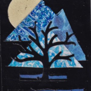 Moon Over The Mountains